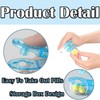 2 PCS Portable Pill Taker Portable Pill Taker Remover Pill