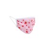 Bodico Cute Strawberry Washable Cotton Reusable Kids Face Mask, Pink