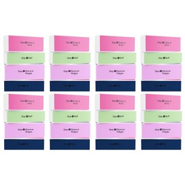 WELLGRO Nail Files Block with 4 Different Surfaces, 1st Filing, 2nd Remove Edges, 3. Matting, 4. Polishing – Quantities Selectable, Quantity: 32 Pieces