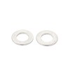 uxcell M5x10mmx0.5mm Stainless Steel Round Flat Washer for Bolt Screw