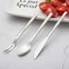VANRA Small Dessert Knives Set of 6 Stainless Steel Kids