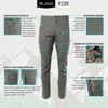TK Flex Rise Men's Technical Pants Quick Dry Breathable Outdoor