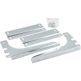 Hardware Resources Door Mount Kit for CAN-EBM Series, Polished Chrome