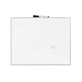 U Brands Magnetic Dry Erase Board 16X20 Silver Aluminum Frame For Home Office Classroom