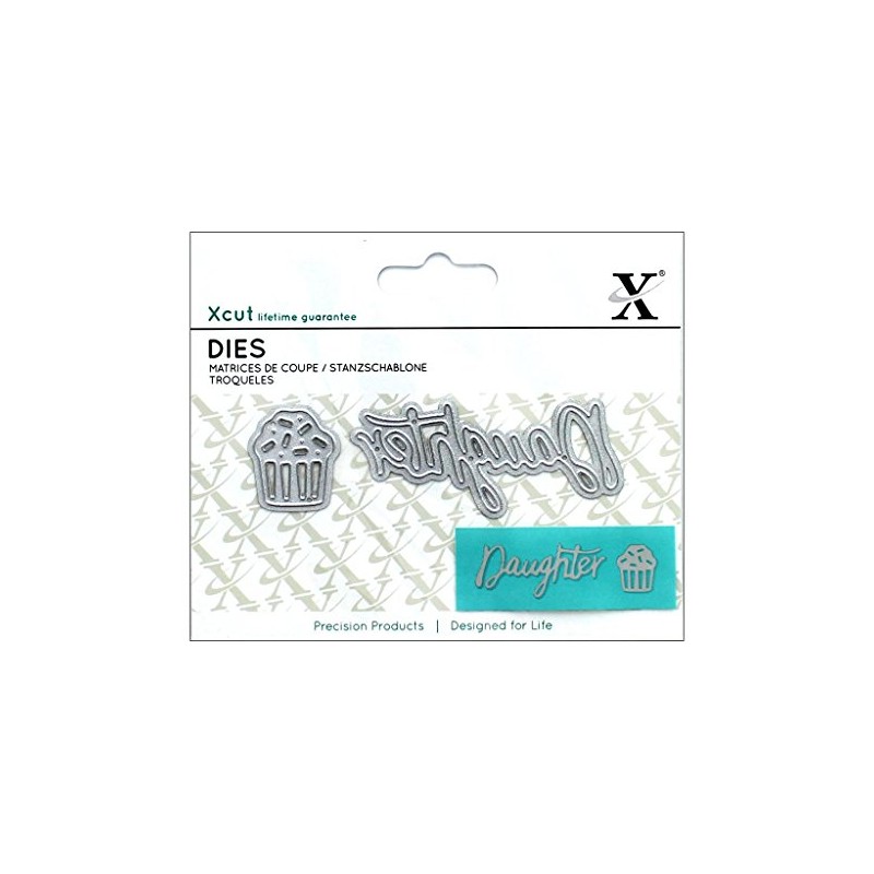 XCUT Mini Sentiment Die (2 Pieces) - Daughter