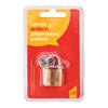Amtech T0800C 20mm Solid Brass Padlock, Small Padlock with Keys