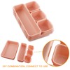 8 Pieces Drawer Organiser, Oganizer Storage Box for Home, Washable