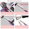 Upgrades Wire Twister Tool for Drill,Wire Nut Twister,Wire Connector Driver,Wire