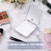 Geetery Travel Compact Magnifying Mirror with Tweezers, 1X/15X Magnification 3.35''