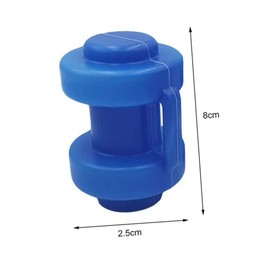 WOONEKY 8pcs Trampoline Pole End Caps Trampoline Cover Round Edge Cap Abs Material Parts Replacement Protective Accessories