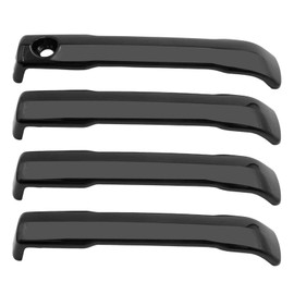 SYOWADA 4Pcs Car Door Handle Cover, Matte Black Door Handle Protector, Replacement for Toyota Tundra 2022-2025 Sequoia 2023 2024