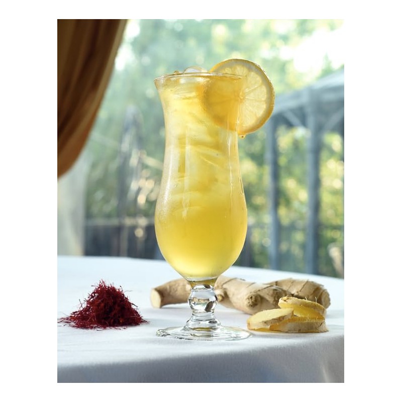 Organic Saffron Organic Ginger Herbal Tea - for better health