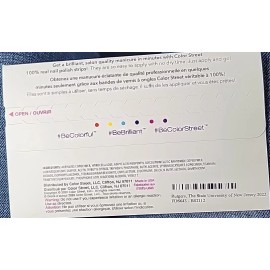 Color Street Collegiate Collection State Uni of New Jersey Rutgers, FREE SHIP