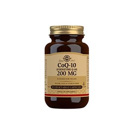 Solgar Coq-10 (Coenzyme Q-10) 200 Mg Vegetable Capsules - Pack of 30