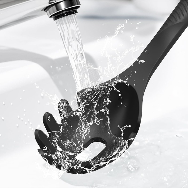 Silicone Cooking Utensils Set - 600°F Heat Resistant, Nonstick Kitchen