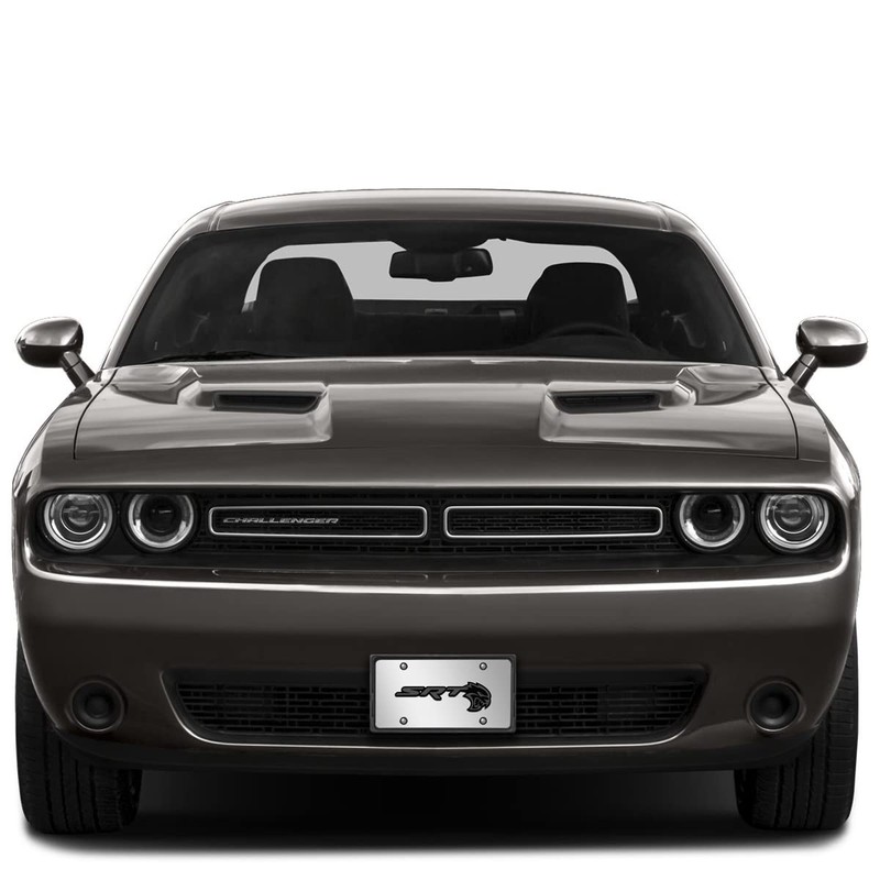 iPick Image for Dodge SRT Hellcat 3D Dark Gray Logo