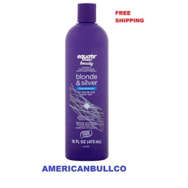 Equate Beauty Blonde & Silver Color Protection Daily Shampoo, 16 Fl Oz