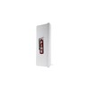2 Pack! White Surface-Mounted Fire Extinguisher Cabinet with Hammer Attachment