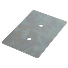 Kerbl 37607 Counterplate for 37601, 37604, 110 x 155 mm, Galvanised