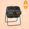Capacmkseh 43 Gallon Compost Bin Outdoor Compost Tumbler Outdoor Composting