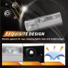 OFFKAT 2PCS Clear Lens Rear Tail Lights Brake Signal Lamps