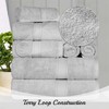 Superior Egyptian Cotton 800 GSM Face Towel Set, Includes 6