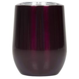 FIFTY/FIFTY 350mL, Double Wall Vacuum Insulated, Wine Tumbler, Stainless Steel, Splash Proof Lid