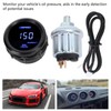 52mm Digital Oil Pressure Gauge Oil Press Meter with Blue