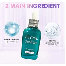 SEYOUL Advanced Youth Activating Serum | Niacinamide 10% + Arbutin Remove Freckles 50ML