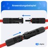 HB-DIGITAL Solar crimp set: 2x solar plugs for solar modules