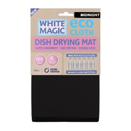 White Magic Microfibre Dish Drying Mat, Midnight
