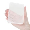 Kingrol 18 Pack Mini Clear Plastic Storage Containers with Lids,