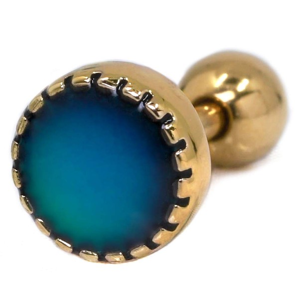 Rin Rin Body Piercing, Color Changes Depending on Temperature, Straight