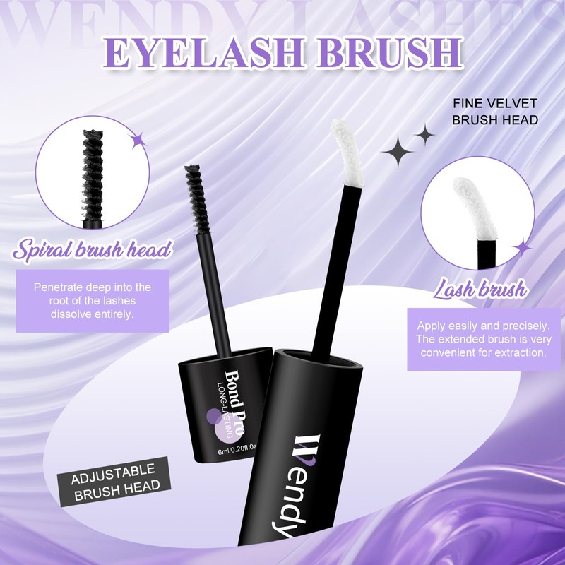 Wendy Upgraded Lash Cluster Glue: Lash Bond and Seal Pro