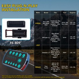 Qagea Throttle Response Controller 10 Drive Modes Smart Electronic Racing Accelerator Fit for Ford F150 F250 F350 F450 F550 Explorer Mustang Bronco Ranger Edge Fusion Taurus Focus Land Rover Mazda