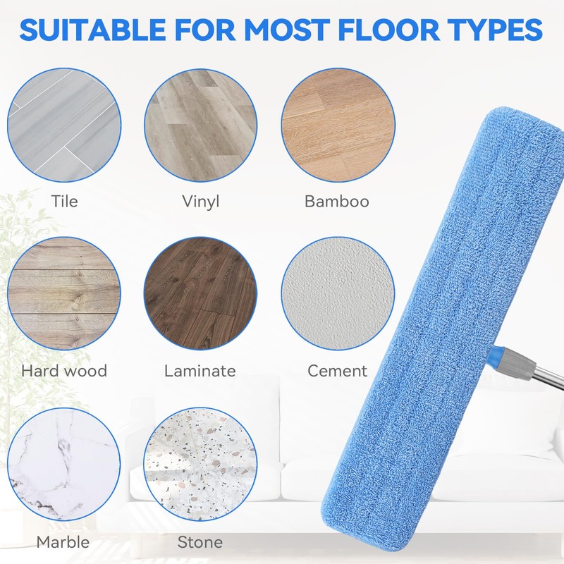 “36" Microfiber Pad for Rubbermaid Commercial 36 Inch Mop Head