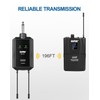 SGPRO Dual Wireless Head-Worn Microphone Set - Compact Transmitter &