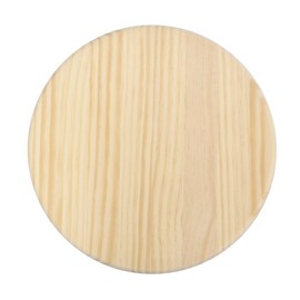 NATUREDESIGN Round Pine Laminated Wood 11.8 x 0.7 inches (300 x 18 mm) (Unpainted)