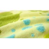 UCHINO 9006F704 G Green Frog Face Towel, Approx. 13.4 x