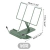 GLIDESMOOTH Book Stand, Book Stand, Book Stand, Metal Bookrest, Adjustable