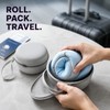 U-Shaped Memory Foam Neck Pillow – Travel Pillow for Airplane,