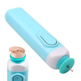 Quilling Tool Electric Quilling Pen 2 in 1 Electric Tools Machine Slotted Automatic for Paper Strips 1.5mm to 10mm for Beginners DIY Scrapbooking Drawings 3D Craft