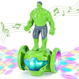 BMESSE Toys for Boys Girls 1-3 Years Old,Kids Toys Car with Music and Lights,Interactive Electric Robot Toy Bump and Go Cars for Toddlers 3-5,Birthday Christmas Party Gifts for 1 2 3 4 Year Old Kids