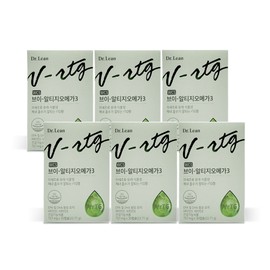 Dr.Lin V Altige Omega 3 757mg x 30 capsules blood circulation improvement 6 boxes / 닥터린 브이 알티지 오메가3 757mg x 30캡슐 혈행개선 6박스