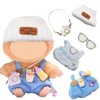 Pack of 5 Clothes for Doll, 17 cm Doll Clothes