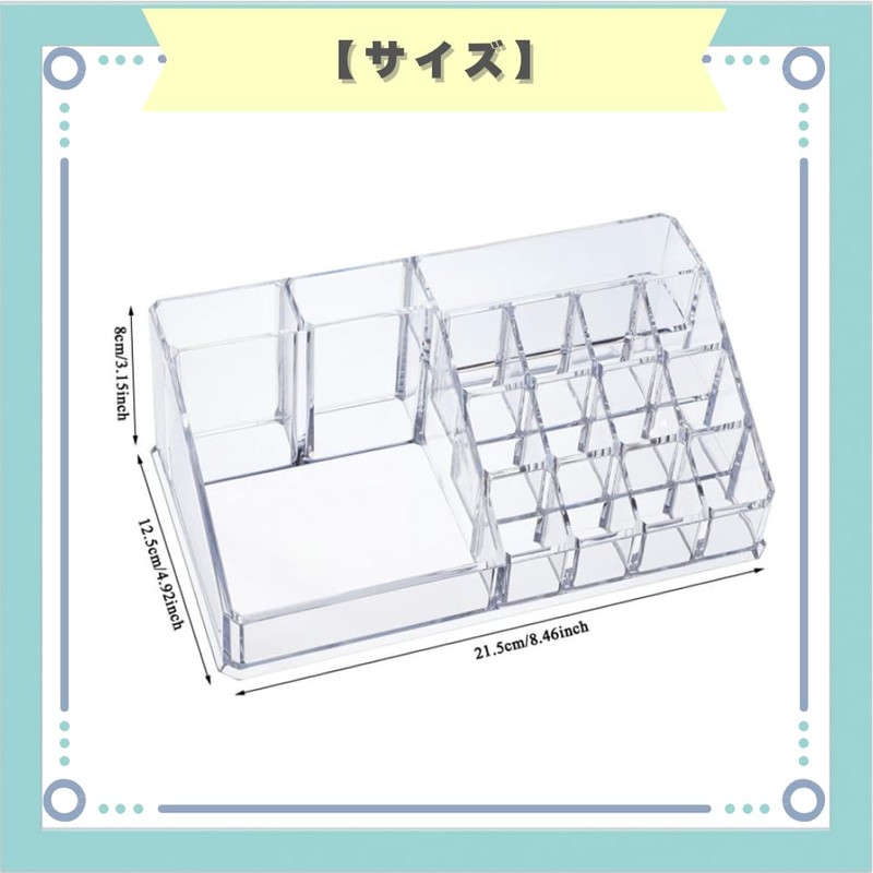 ideastore Cosmetic Storage Lip Stand Makeup Box Makeup Brushes Lip