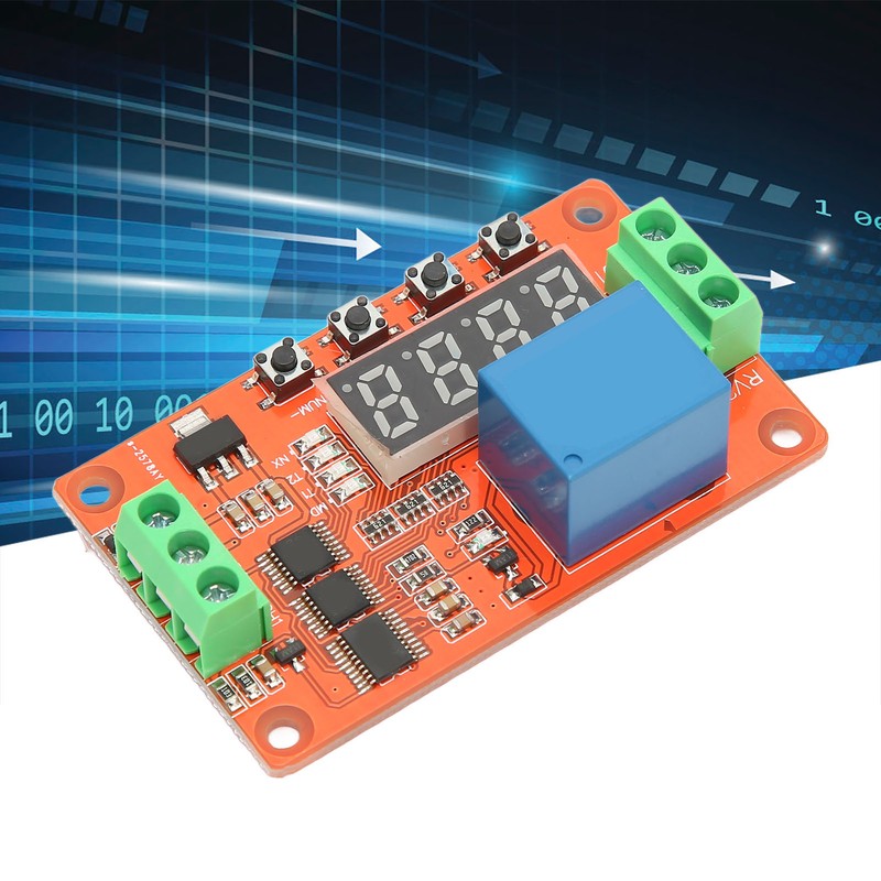 Time Delay Relay Module 18 Functions Timing Delay Cycle Self