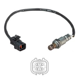 DELPHI ES21137-12B1 Lambda Sensor After Catalytic Converter Oxygen O2 Sensor Finger Probe, Heated 235, 270 mm