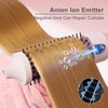 K&K 1.25 Inch Heated Curling Brush with Ceramic Tourmaline Ionic