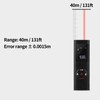 High Accuracy Handheld Laser Distance Meter Maximum Measuring Distance 40m